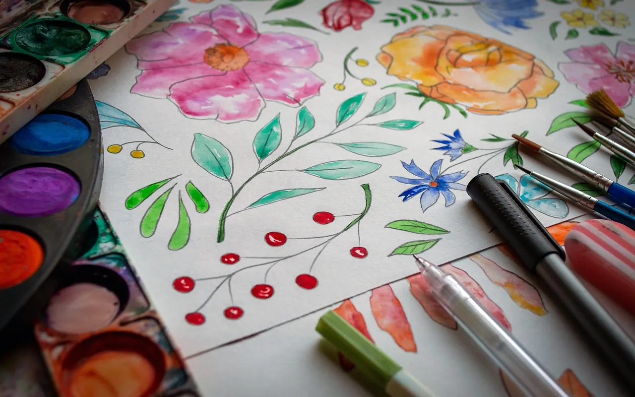 Aquarellfarben und Gouache kaufen – Symbolbild